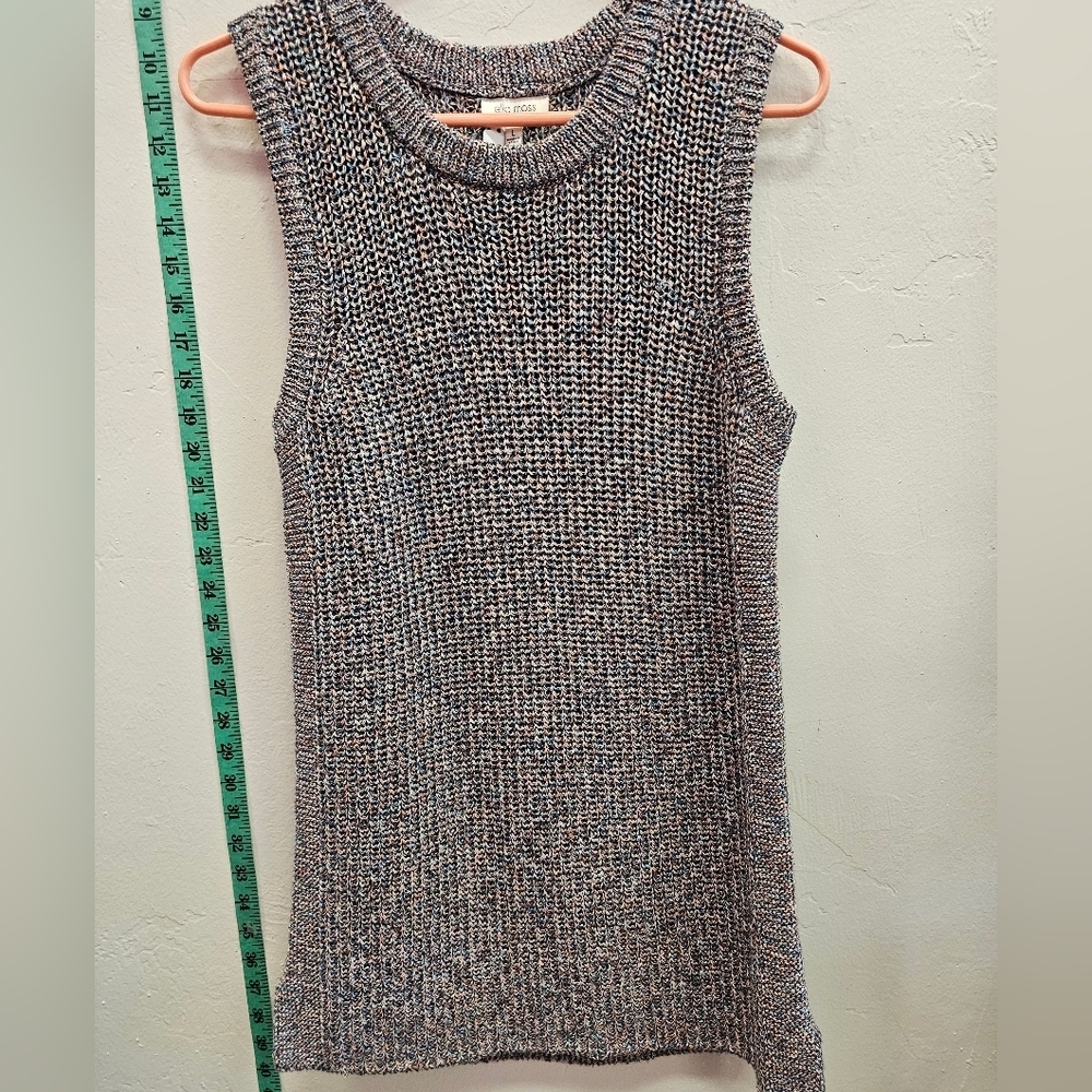 Ella Moss, knit, sweater, vest, casual, dress, feminine, casual, vacation